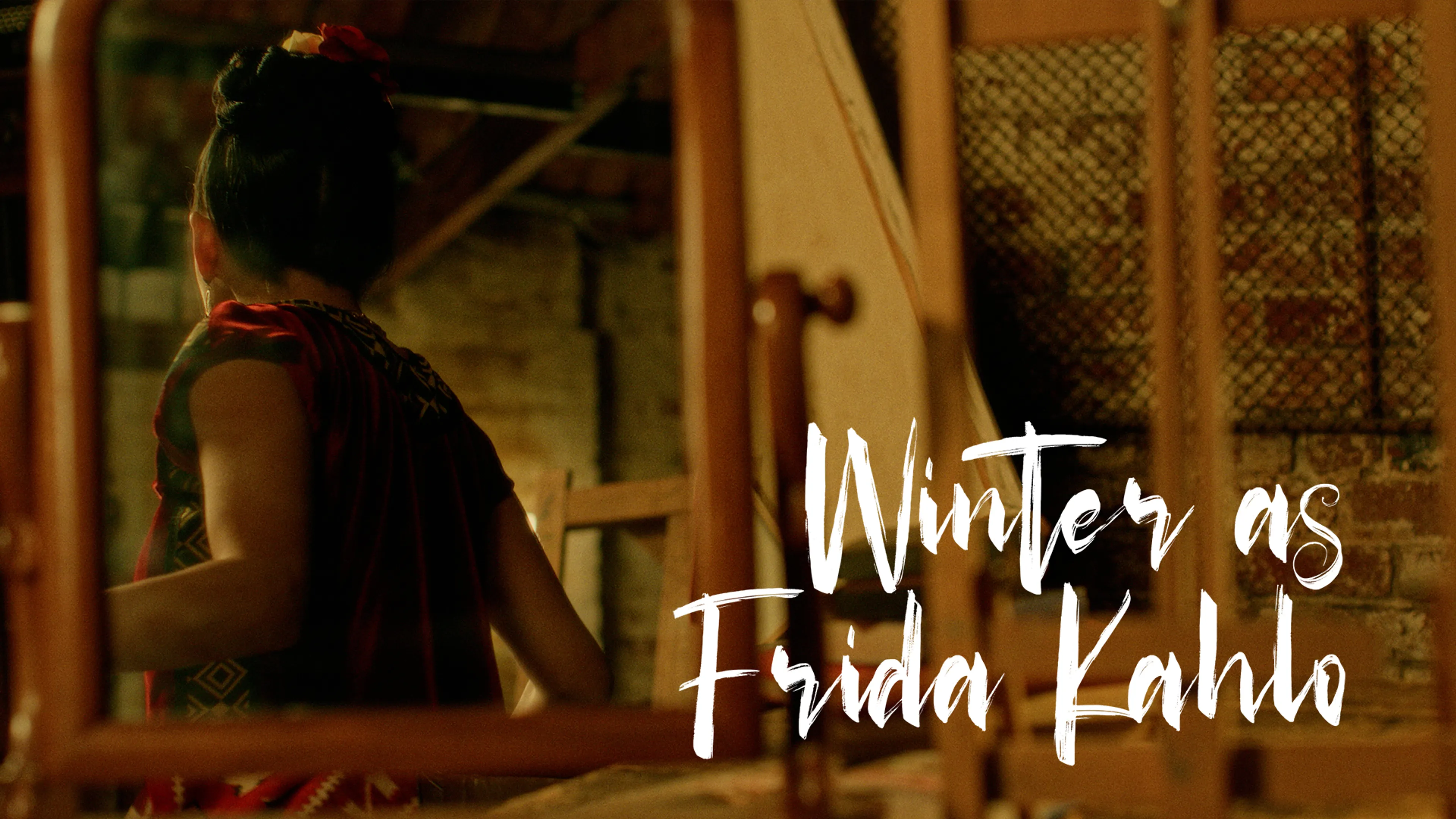 Winter as Frida Kahlo poster